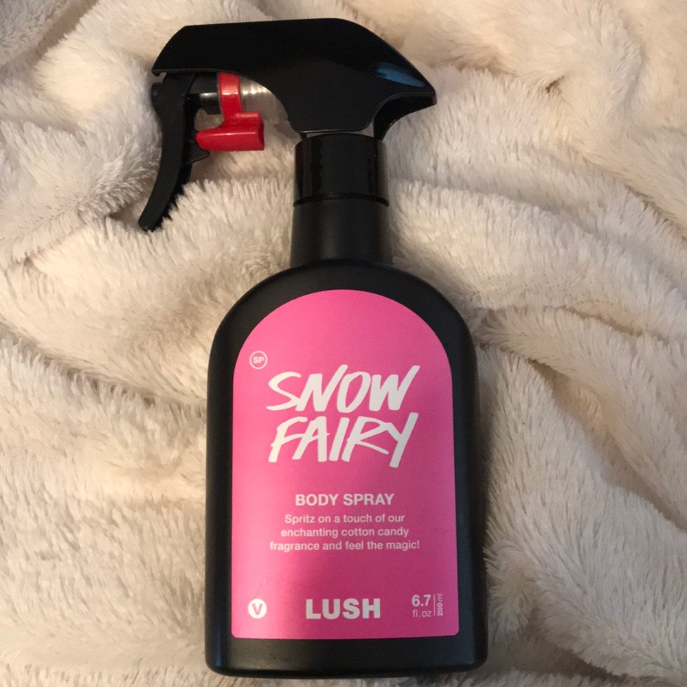 Lush Snow Fairy body spray (full size bottle)